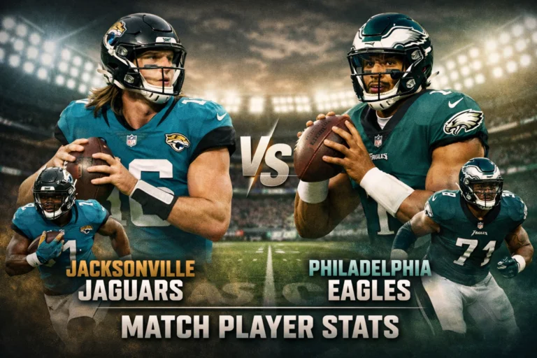 Jacksonville Jaguars vs Philadelphia Eagles match player stats: how to read the numbers like they actually mattered