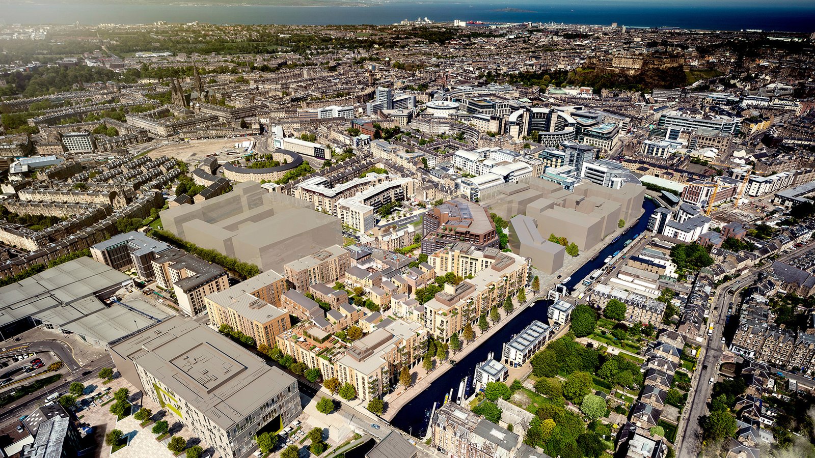 Fountainbridge Edinburgh Scotland